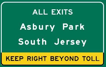 Navigating New Jersey Garden State Parkway Southbound